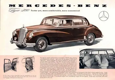 Mercedes Benz 300 “Adenauer” (1951 – 1962)
