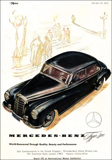 Mercedes Benz 300 “Adenauer” (1951 – 1962)