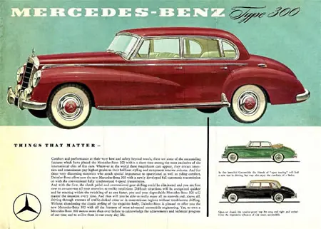 Mercedes Benz 300 “Adenauer” (1951 – 1962)