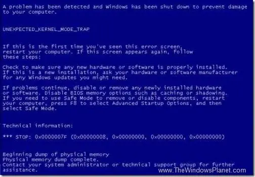error