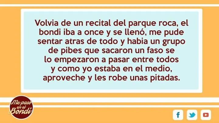 Me pasó en el bondi +7 si te hago reir