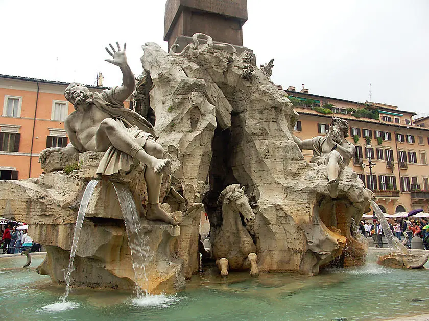 Fuente de los Cuatro Rios (Fontana di Quattro Fiumi)