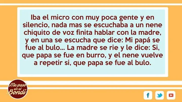 Me pasó en el bondi +7 si te hago reir