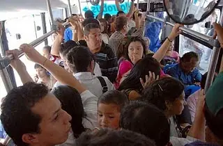 Viajar en bus en Montevideo Gran colapso