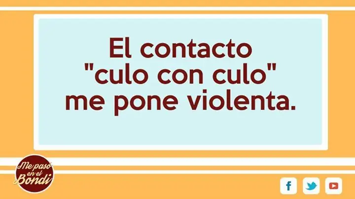 Me pasó en el bondi +7 si te hago reir