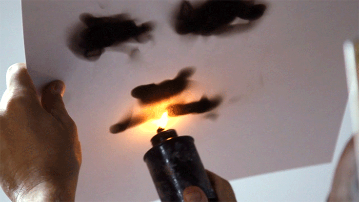 Fire Painting: ¿Te imaginas crear ilustraciones con fuego?