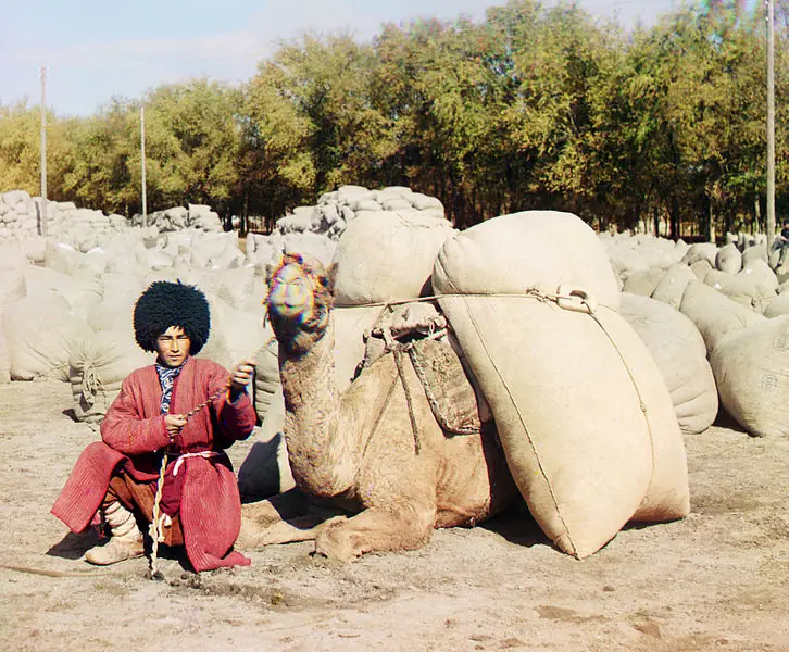 Turkmenistan: Al este del Mar Caspio