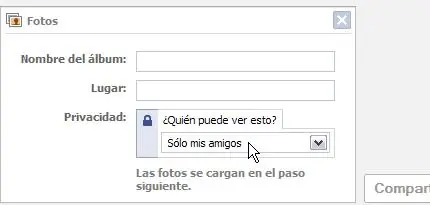 Facebook permite ver los albumes de fotos de Cualquiera