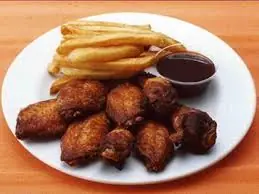 Alitas de pollo crocante