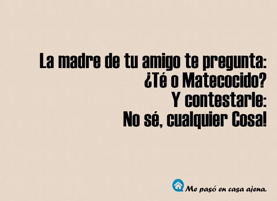 Me pasó en casa ajena, +5 si te pasó alguna!