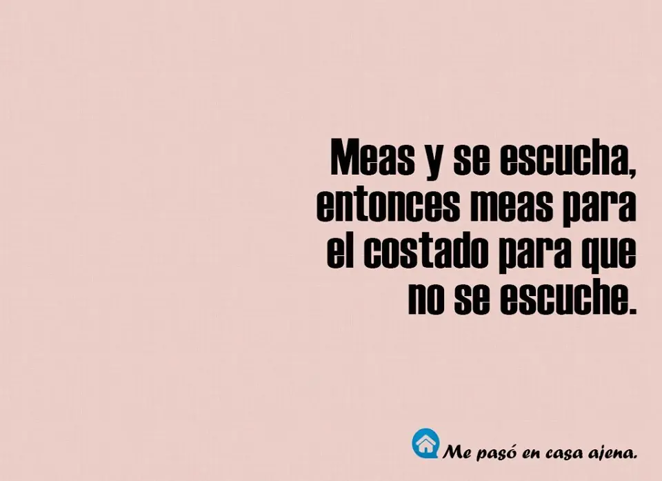 Me pasó en casa ajena, +5 si te pasó alguna!
