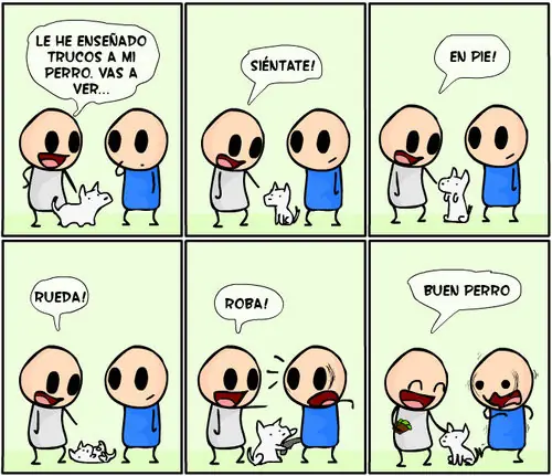 A que te sacó una sonrisa