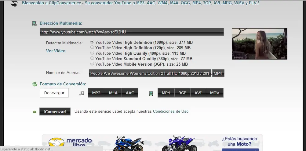 descargar videos de metacafe
