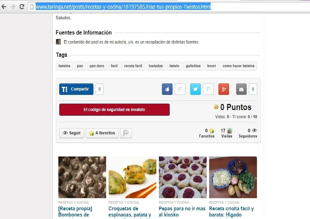 pagina web