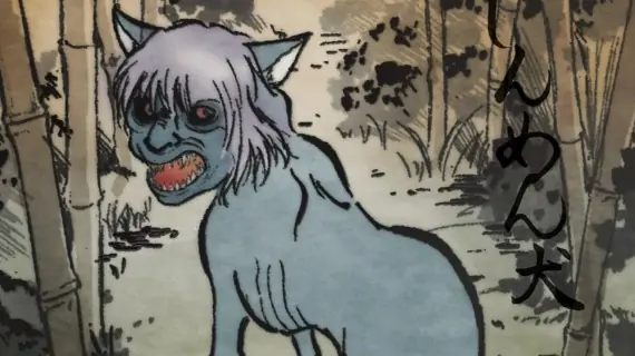 Jinmenken, los perros con rostros humanos de Japón