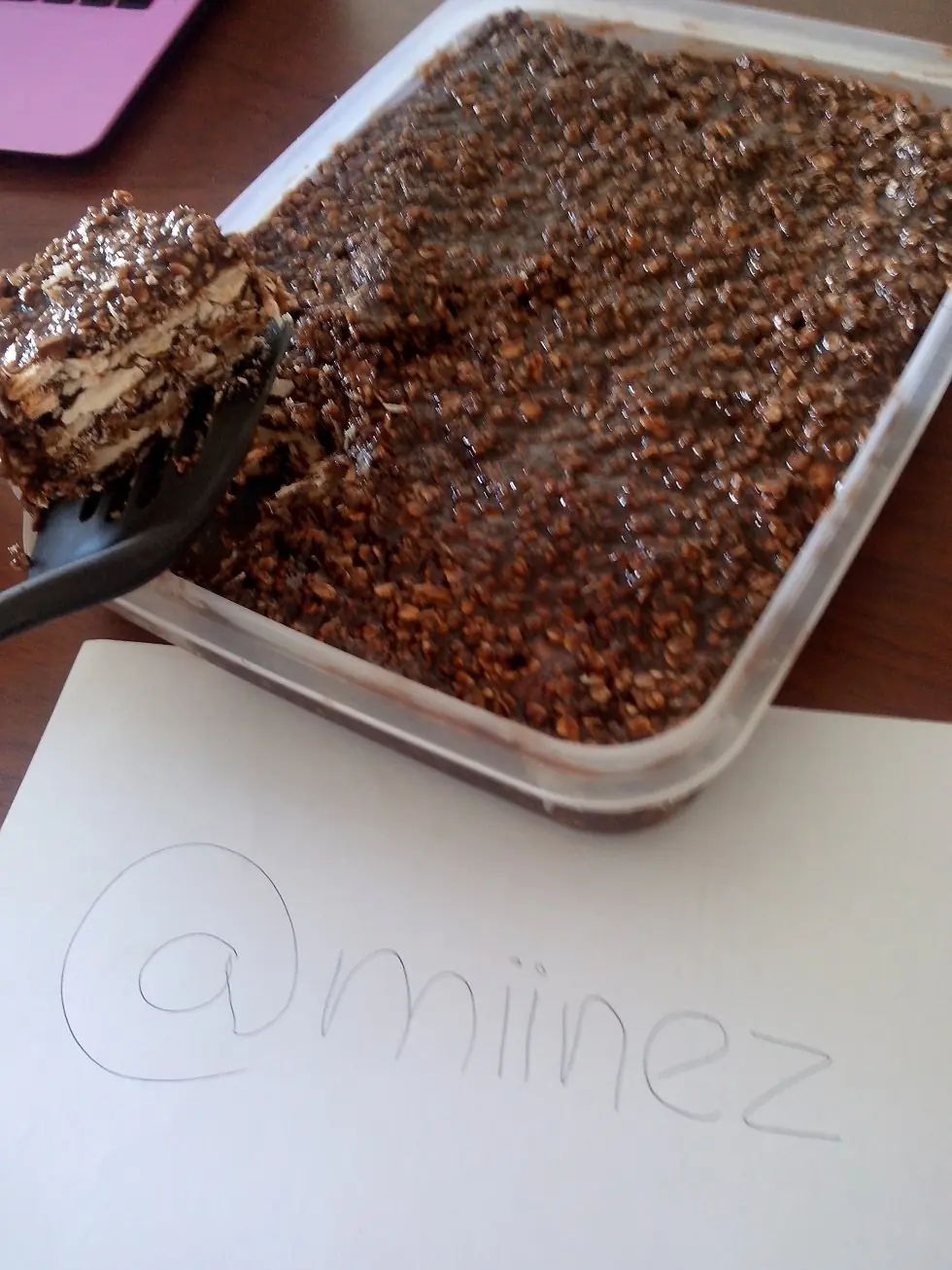 Hice Turrón de Quaker y te lo cuento