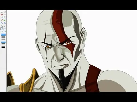 Dibujado en Paint + Skyrim(CS6)