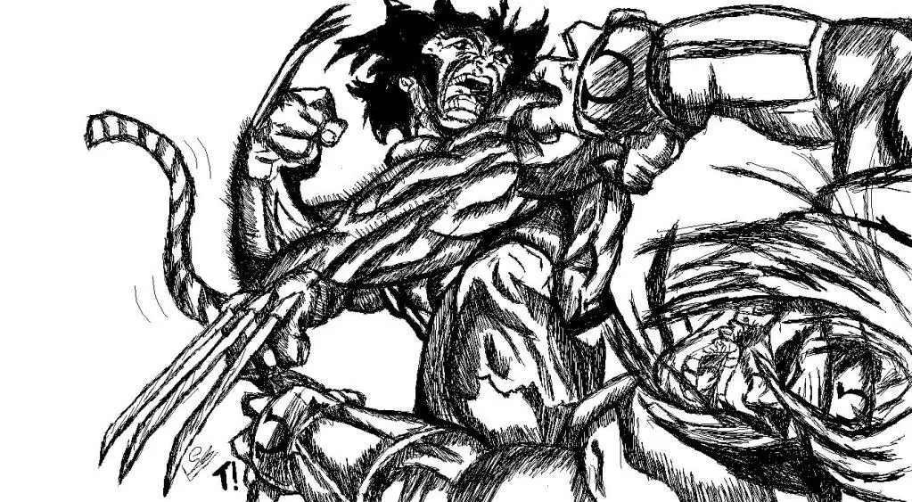 Dibujado en Paint + Skyrim(CS6)