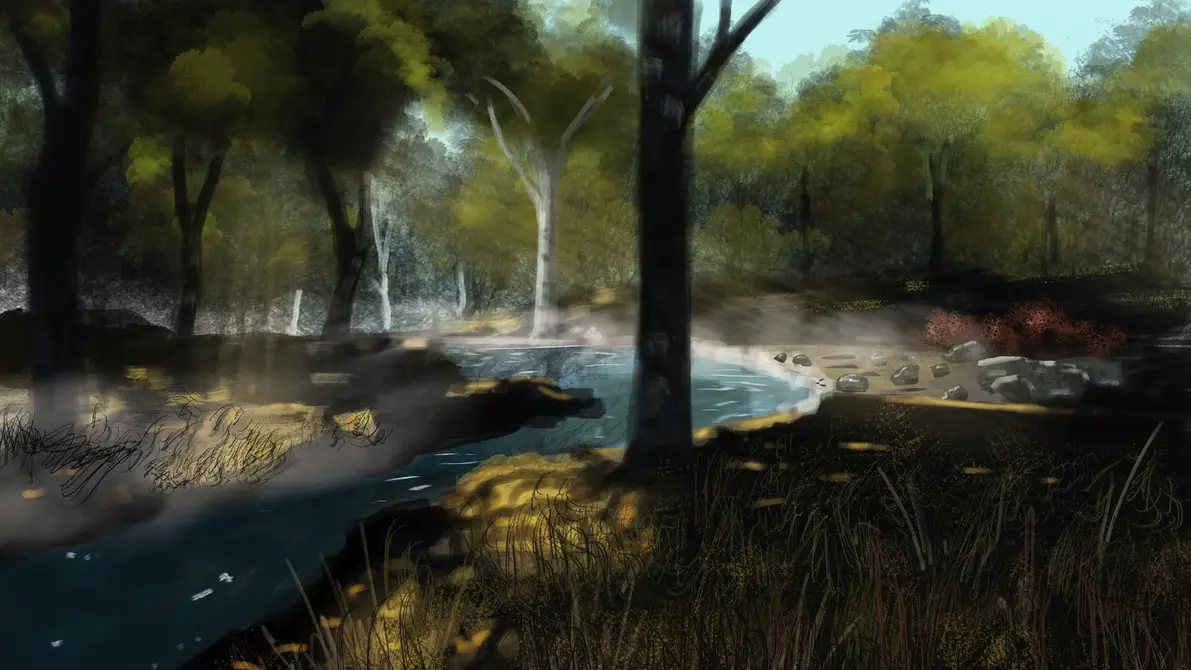 Dibujado en Paint + Skyrim(CS6)