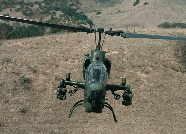 Helicópteros de EE.UU usados en la Guerra de Vietnam