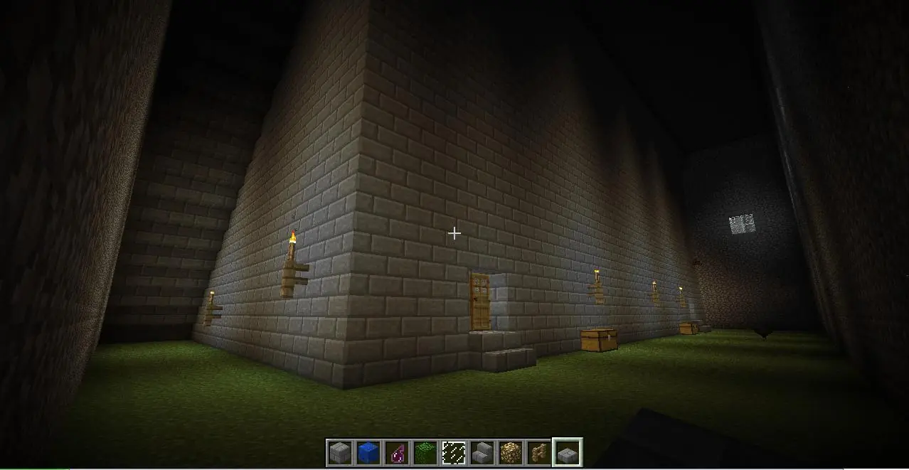 Iglesia gótica en Minecraft (construcción propia)