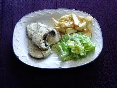 Merluza en salsa verde