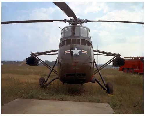 Helicópteros de EE.UU usados en la Guerra de Vietnam