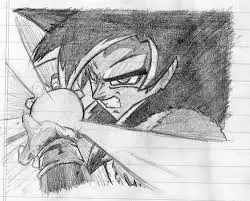 Dibujos De Dragon Ball Z Y Naruto Hechos Por Mi