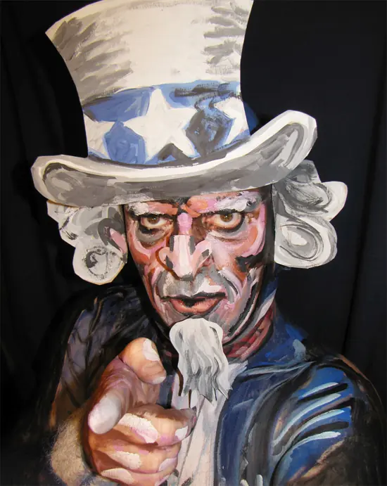 Pinturas sobre el rostro