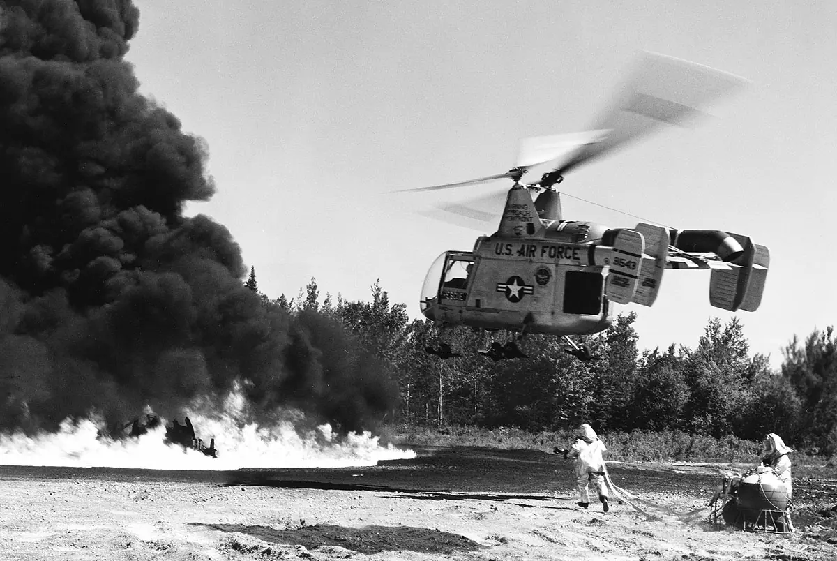 Helicópteros de EE.UU usados en la Guerra de Vietnam