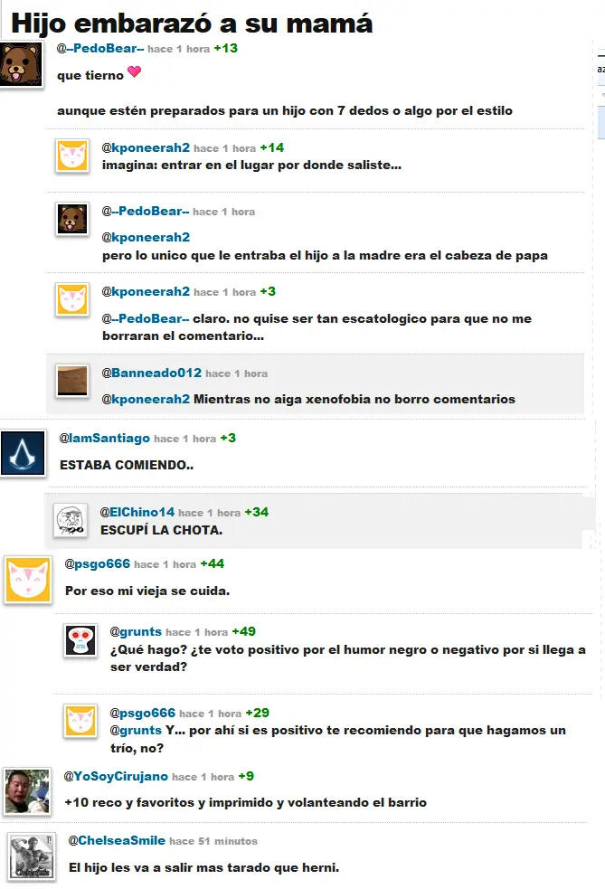 comentarios