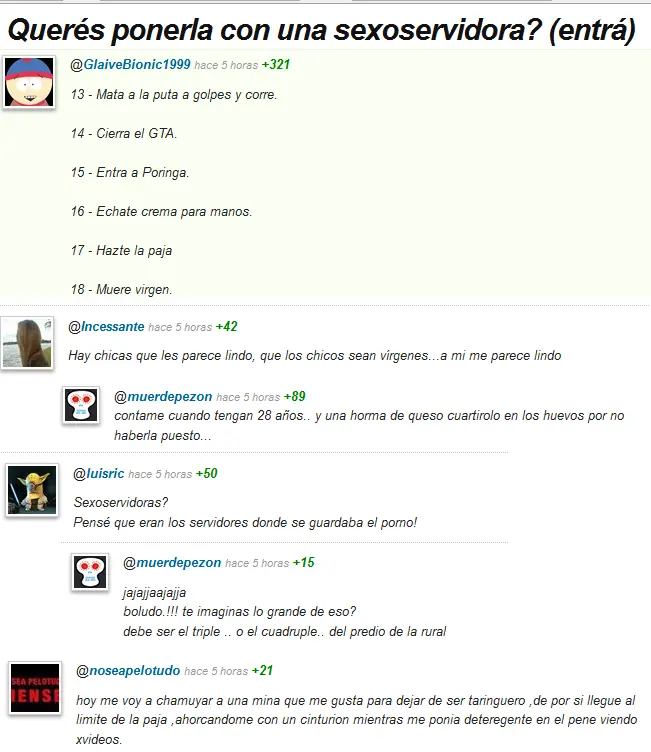 mejores comentarios