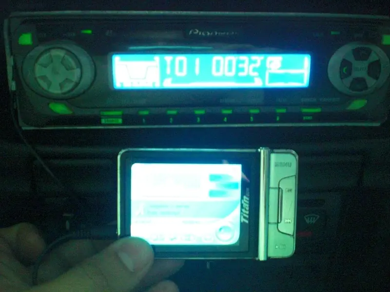 cd player auto sin aux