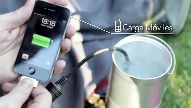 carga tu móvil con agua y en cualquier lugar con PowerSpot