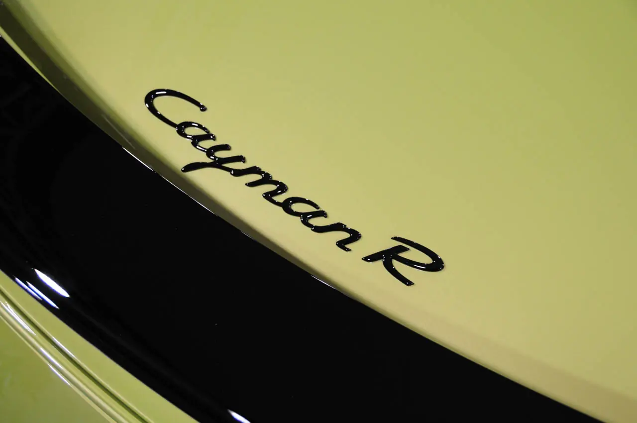 Porsche Cayman R!!