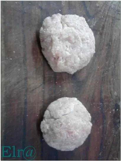 Hamburguesas de muslo de pollo