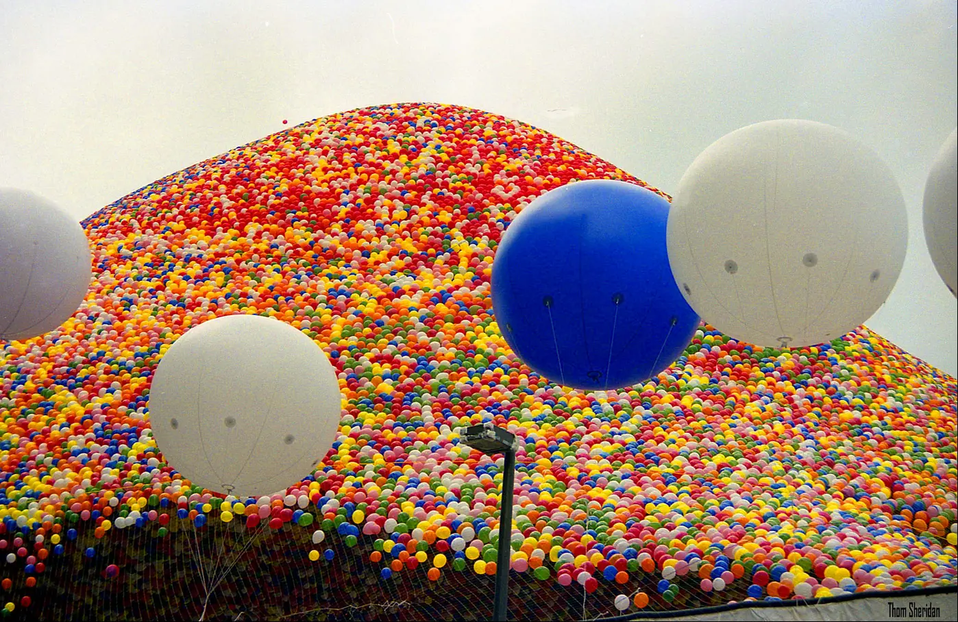 Suelta de globos trágica
