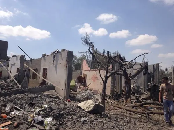 Entre bombas y reconstrucción en Gaza, activistas palestinos