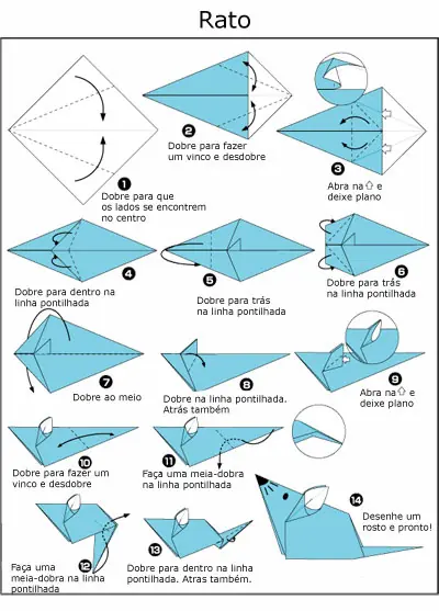 Como hacer origami