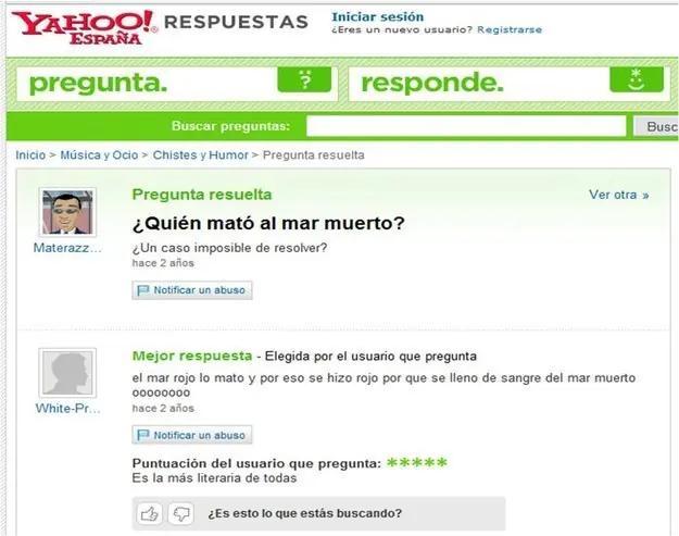 yahoo respuestas