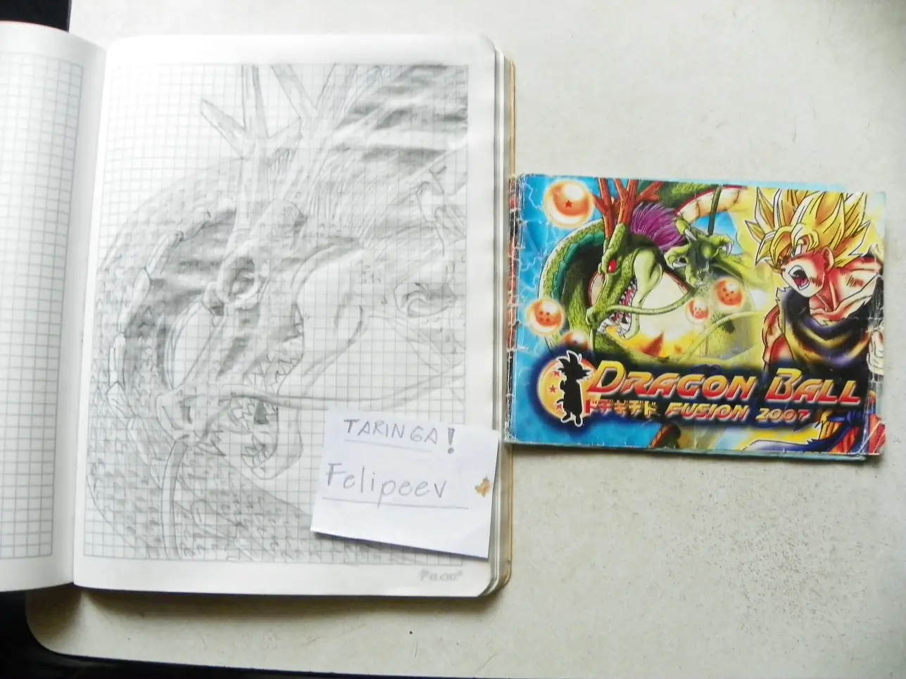 Mi dibujo del Dragon Shen Long