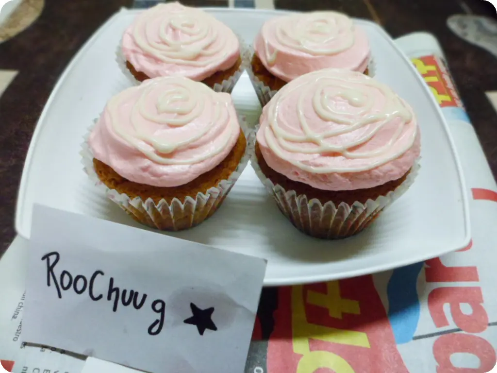 [Foto-Receta] Magdalenas de Dulce de leche n-n