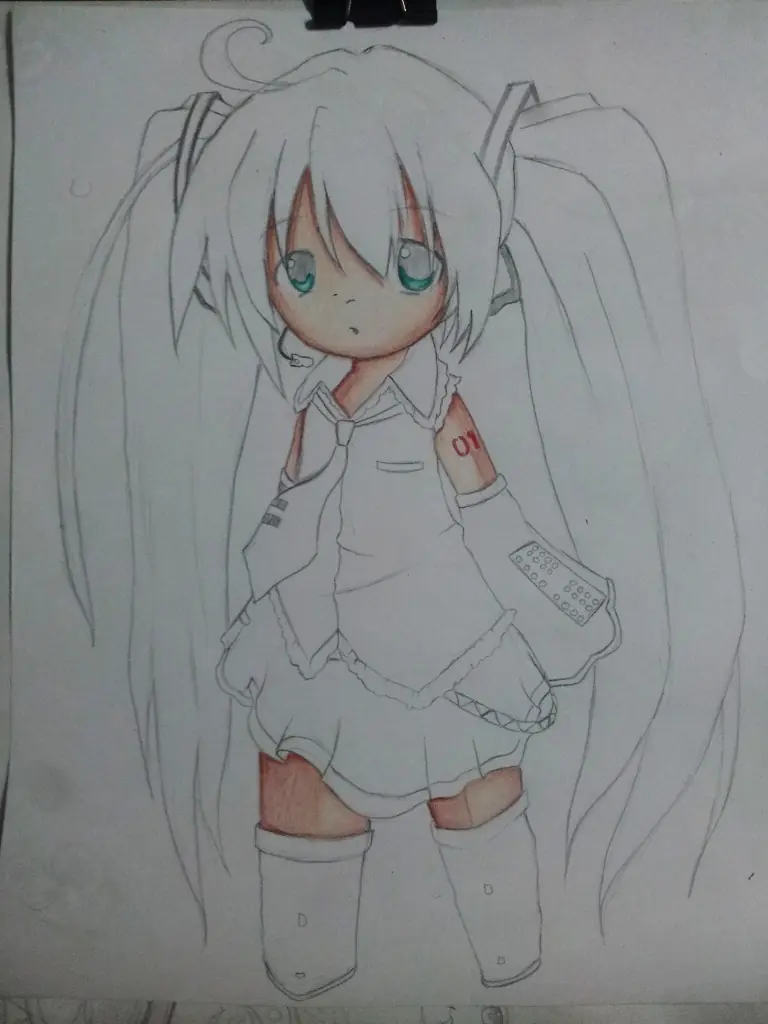 Mi miku y te la muestro kawaii (^_^)
