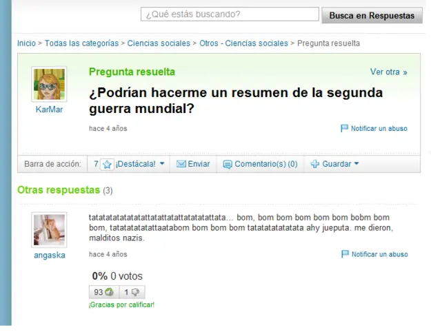 yahoo respuestas