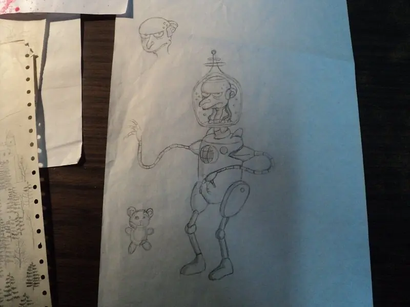 algunos dibujos y cuadros
