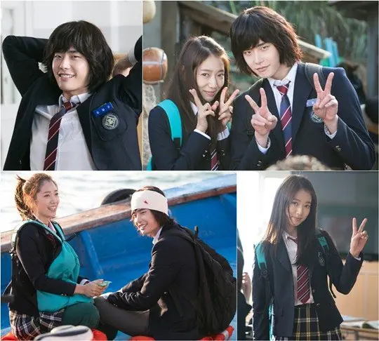Lee Jong Suk y Park Shin Hye construyen su amistad detrás de