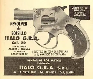 Revólver 22 Italo g.r.a