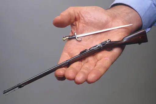 armas espias en miniaturas algunas del 1770 (fotos)
