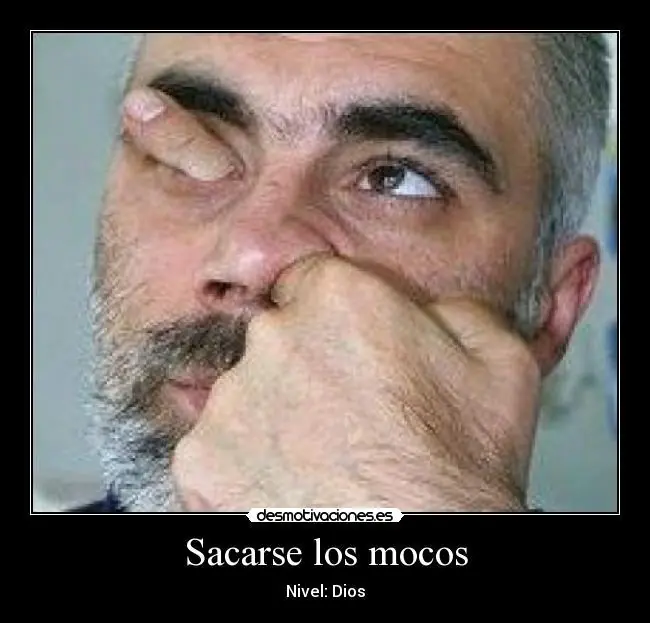 tip para sacarse los mocos