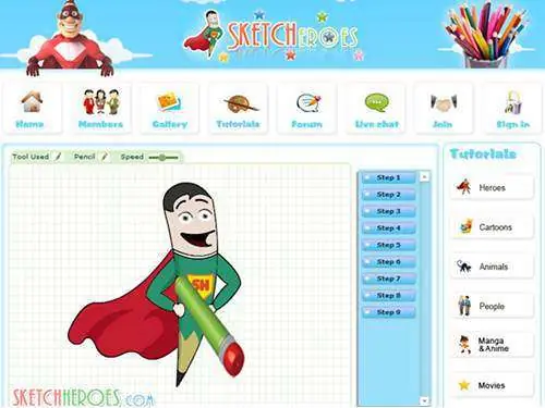 Sketcheroes, Aprende A Dibujar Tus Propios Superhéroes